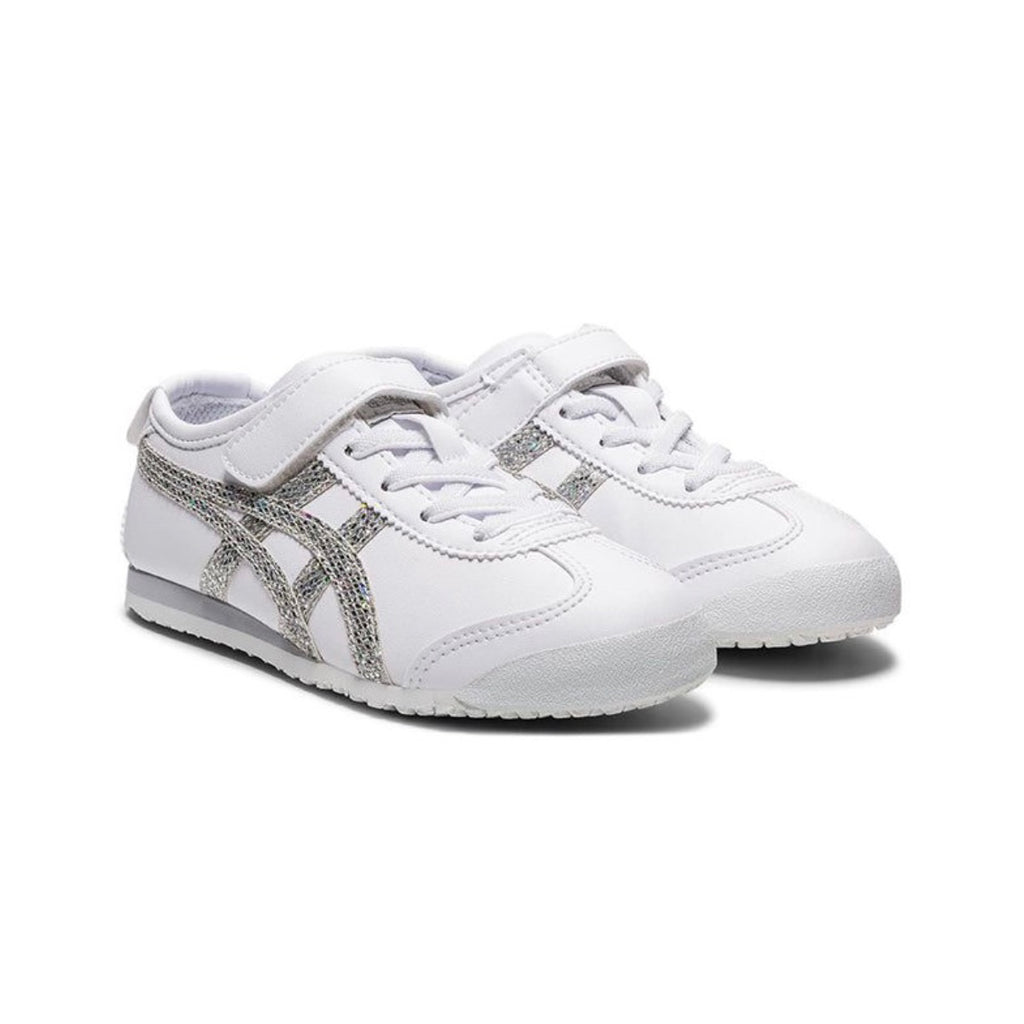 Onitsuka Tiger Kids “Pure Silver”